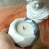 Сейшелы / ароматическая свеча в гипсе